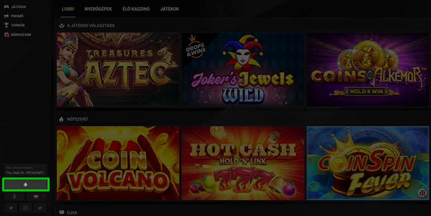 Az 1xSlots kaszinó mobil alkalmazása