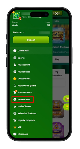A Verde Casino bónuszai