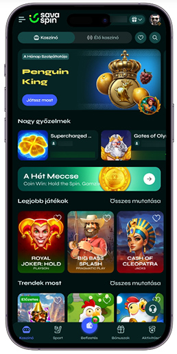 Az online kaszinó mobil változata