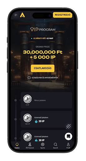 Az amonbet Casino hűségprogramja