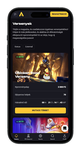 Versenyek az Amonbet Casinoban