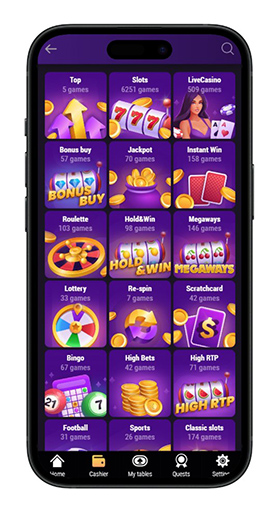 Nyerőgépek a JackPoker kaszinóban