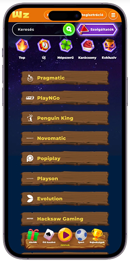 Nyerőgépek keresése szolgáltatók szerit