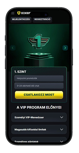 KinBet hűségprogram