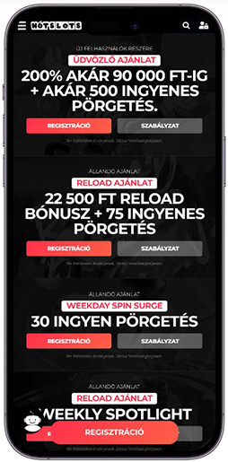 Részleg az akciókkal