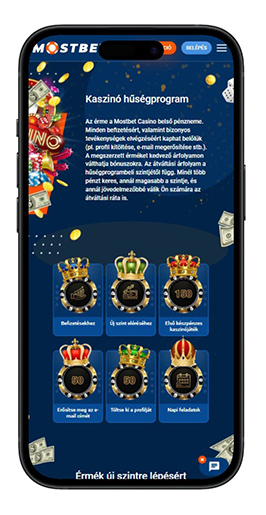 Ajánlói program a Mostbet kaszinóban