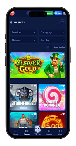 A Celsius kaszinó nyerőgépei