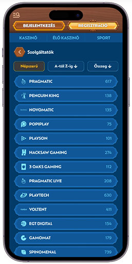 Fejlesztők listája