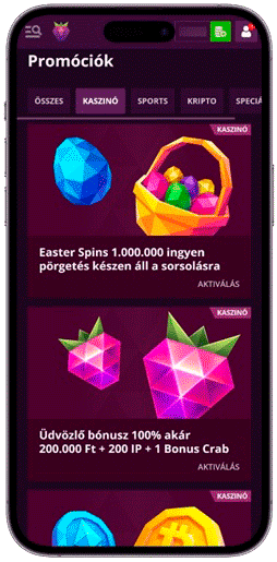 Részleg a bónuszokkal