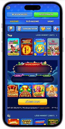 Játékgyűjtemény az online kaszinóban