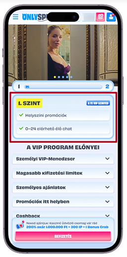 Hűségprogram részleg