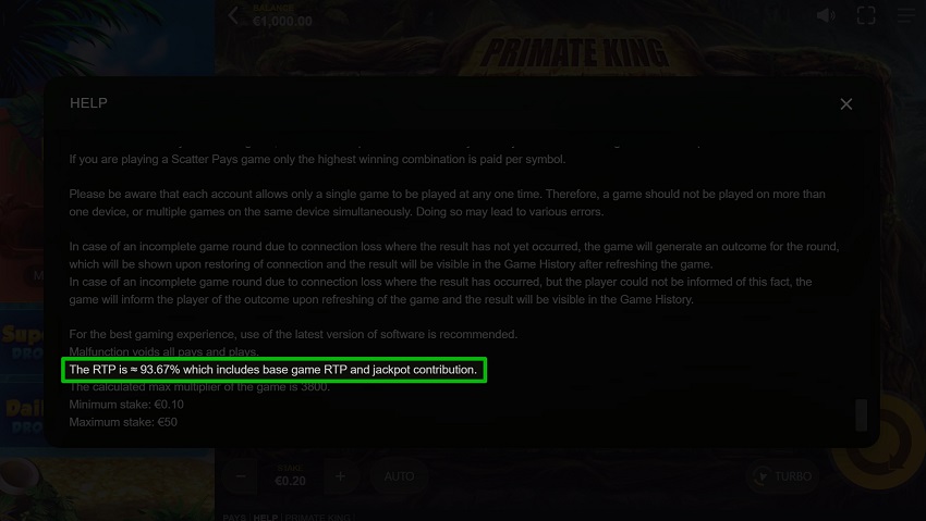 Kaszinó magas RTP-vel