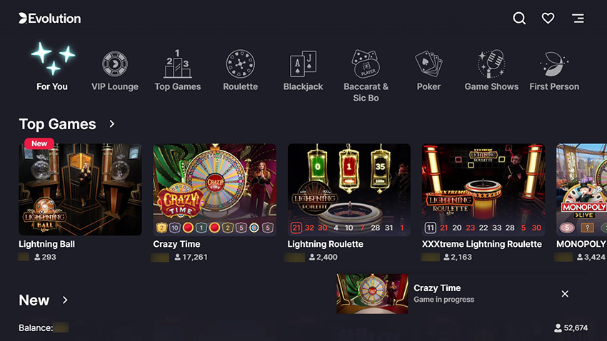 Élő osztókkal való játékok szolgáltatói