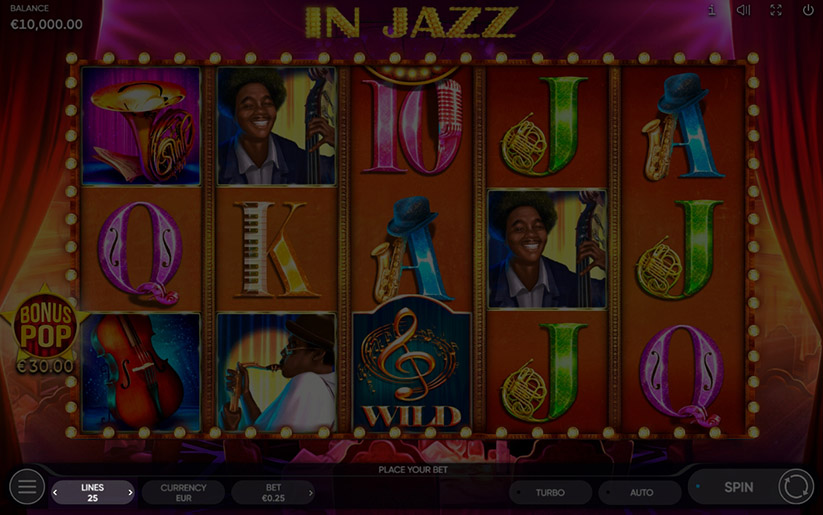 Az In Jazz játékautomata