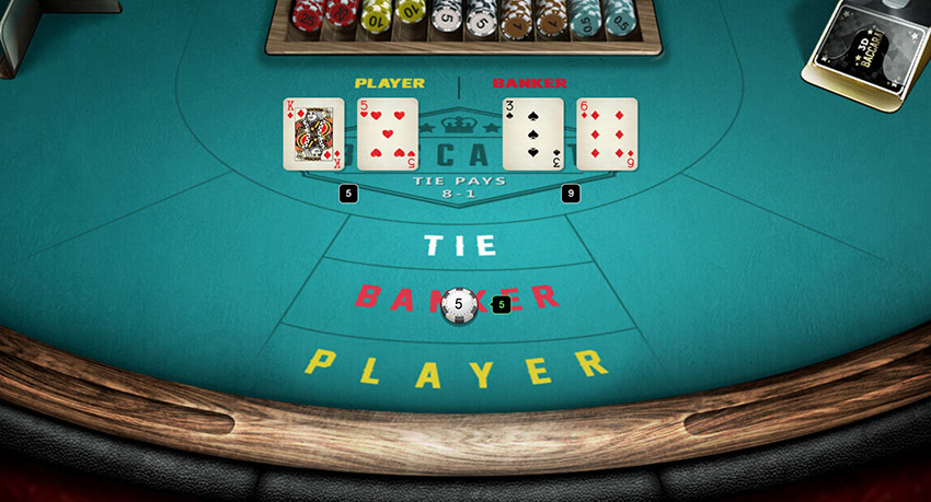 A játék asztal kezelőfelülete