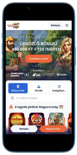 Vulkan Vegas online kaszinó