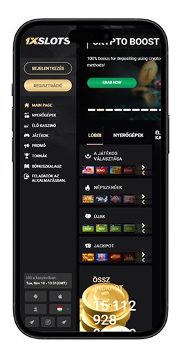1xSlots kaszinó