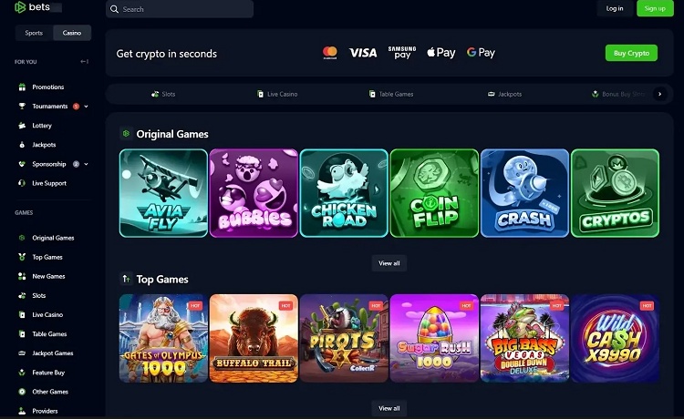 Bets io